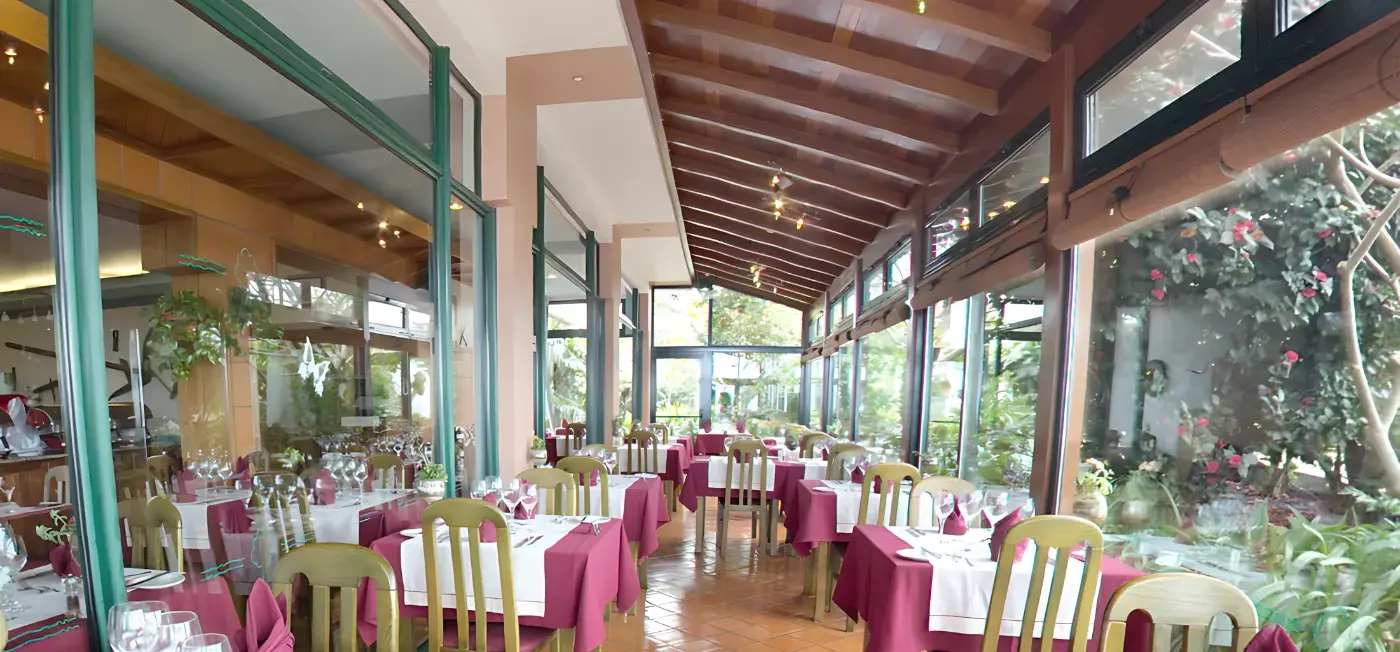 Lunch area view of Hotel Jardim Atlantico Madeira, Portugal